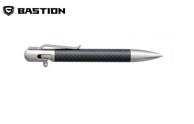 Bastion EDC Bolt Action Pen, Carbon Fiber, BSTN224